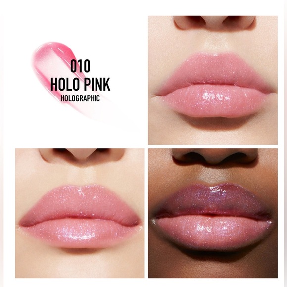 Dior Addict Lip Maximizer Plumping Gloss.  Color: 010 Holographic Pink - Picture 2 of 2
